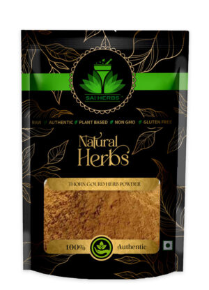 SAI HERBS Thorn Gourd Herb Churan - Good for Healthy Lifestyle, Supports Overall Wellness - Pure & Natural