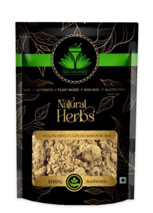 SAI HERBS Yellow Sweet Clover Herb Powder - Good for Healthy Lifestyle, Supports Overall Wellness - Pure & Natural