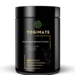 YOGIMATE Anantmool Madrasi Siddha Powder - Hemidesmus Indicus Siddha Powder - Indian Sarasaparilla Siddha Powder - Anantmool Safed Siddha Powder - Good for Healthy Lifestyle, Supports Overall Wellness - Pure & Natural