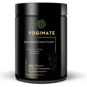 YOGIMATE Black Kalonji Seeds Unani Powder - Good for Healthy Lifestyle, Supports Overall Wellness - Pu