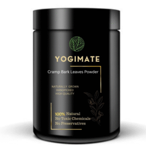 YOGIMATE Cramp Bark Leaves Powder - Good for Healthy Lifestyle, Supports Overall Wellness - Pure & Natural