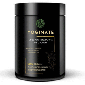 YOGIMATE Dried Raw Karela Chota Herb Unani Powder - Good for Healthy Lifestyle, Supports Overall Wellness - Pure & Natural