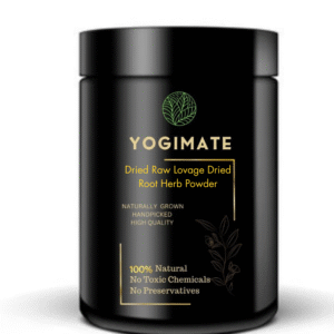 YOGIMATE Dried Raw Lovage Dried Root Herb Churan - Good for Healthy Lifestyle, Supports Overall Wellness - Pure & Natural