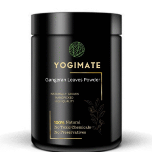 YOGIMATE Gangeran Leaves Siddha Powder - Nagbala Leaves Siddha Powder - Grewia Hirsuta Leaves Siddha Powder - Good for Healthy Lifestyle, Supports Overall Wellness - Pure & Natural