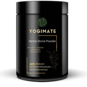 YOGIMATE Hartal Stone Powder - Good for Healthy Lifestyle, Supports Overall Wellness - Pure & Natural