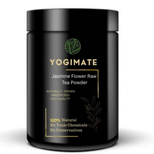 YOGIMATE Jasmine Flower Raw Tea Churan - Good for Healthy Lifestyle, Supports Overall Wellness - Pure & Natural