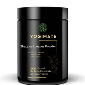 YOGIMATE Shatavari Leaves Siddha Powder - Good for Healthy Lifestyle, Supports Overall Wellness - Pure & Natural