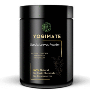 YOGIMATE Stevia Leaves Powder - Good for Healthy Lifestyle, Supports Overall Wellness - Pure & Natural (100 Grams)