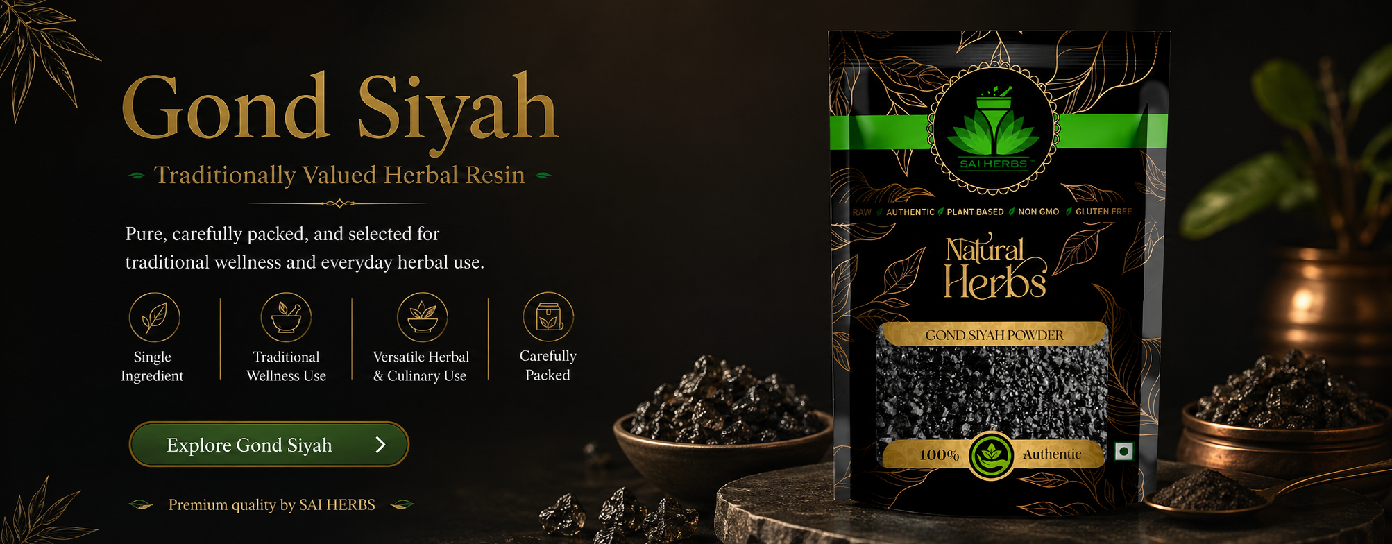 SAI HERBS Gond Siyah