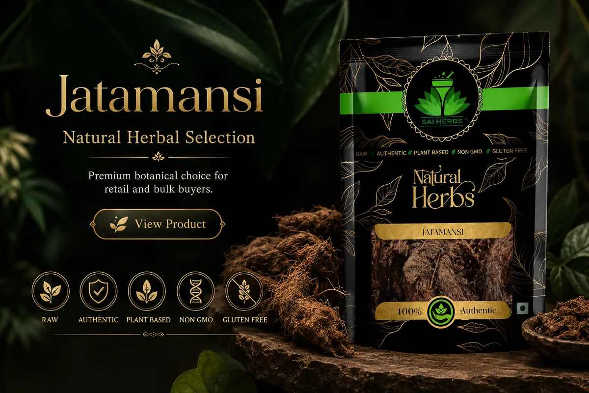 SAI HERBS Jatamansi natural herbal selection best seller banner